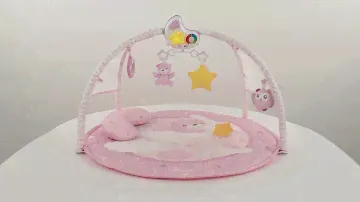 Игровой коврик Chicco Enjoy Colors Gym (Енджой Колорс Джим), розовый