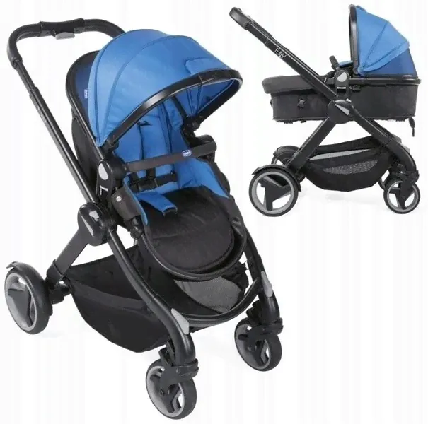 Многофункциональная Коляска Chicco Fully Power Blue